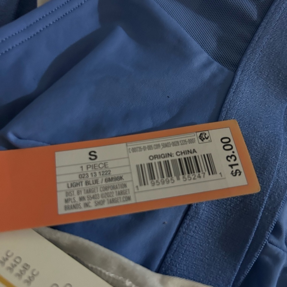 Colsie Women's Blue Bralette Set - Picture 3 of 5